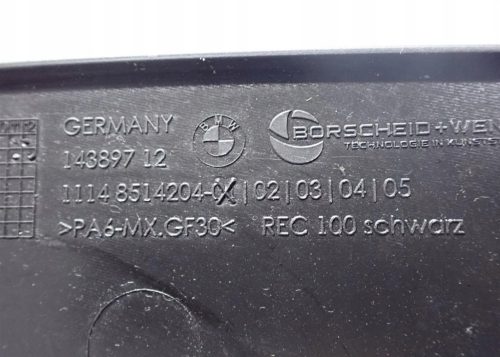 BMW 3 F30, 5 G30 2.0d motor felső burkolat 143897