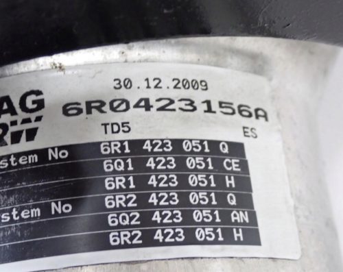 Volkswagen Polo V 6R, Seat Ibiza IV, Skoda Fabia II szervszivattyú 6R0423156A