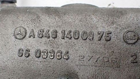 Mercedes W211 E 220 CDI EGR hűtő a6461400975