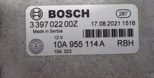 Volkswagen ID.3, Cupra Born jobb első ablaktörlő szerkezet motorral 10A955114A, 10A955120A