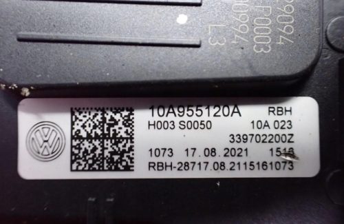 Volkswagen ID.3, Cupra Born jobb első ablaktörlő szerkezet motorral 10A955114A, 10A955120A