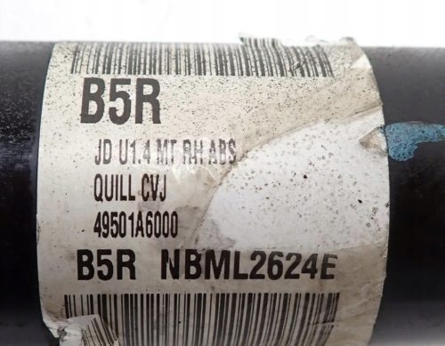  Hyundai I30 II, Kia Ceed II 1.4 CRDi D4FC 49501-A6000 jobb első féltengely