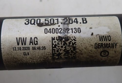 Volkswagen Passat B8, Volkswagen Arteon jobb hátsó féltengely 3q0501204b