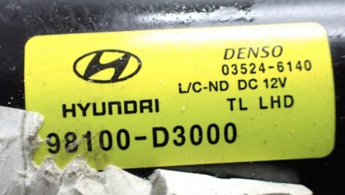 Hyundai Tucson (TL) ablakemelő szerkezet motorral 98100-D3000