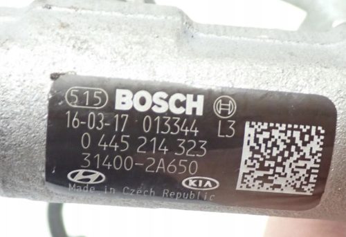 Hyundai i30 II, Kia Ceed II 1.6 CRDi D4FB railcső, nyomásszabályzó szelep 31402-2F600 31400-2A650