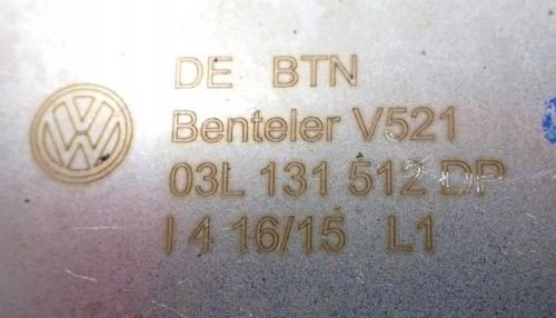 Skoda Roomster, Fabia II 1.6 TDI CAY CAYA CAYB CAYC CAYD egr hűtő, egr szelep 03l131512dp