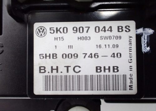 Volkswagen Golf VI, Volkswagen Tiguan I klímavezérlő panel 5K0907044BS