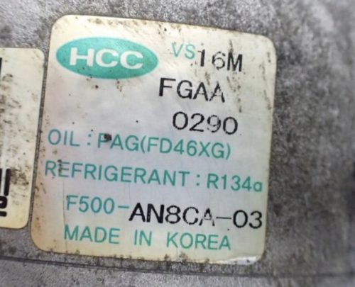 Kia Cee'd I (ED), Hyundai i30 I (FD) 1.6 CRDi D4FB klímakompresszor f500an8ca03