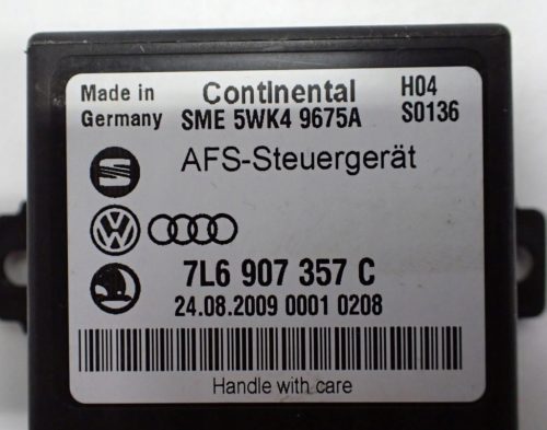 Volkswagen Touareg I 7L fényszóró vezérlő elektronika 7L6907357C