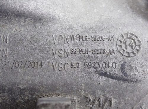 Citroën C4 Picasso II 1.6 E-HDI 9H05 EGR hűtő, EGR szelep 9802194080