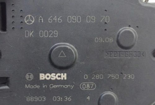 Mercedes C-osztály W204 2.2 CDI 646.811 fojtószelep a6460900970