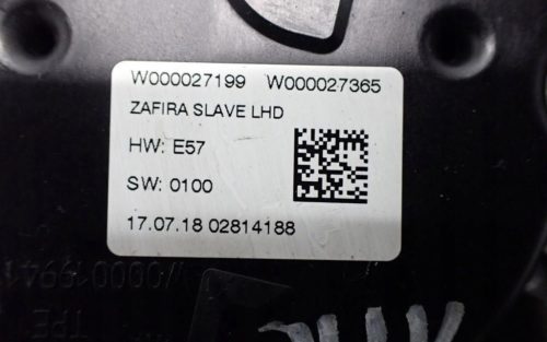 Opel Zafira C jobb első ablaktörlő szerkezet motorral. w000027365