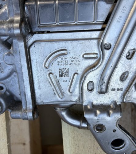 Mercedes E-osztály W213 E220 EGR szelep + EGR hűtő A6541407600, A6541406900