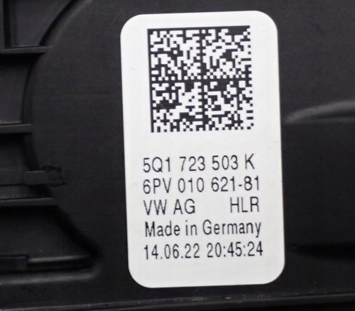 Volkswagen Passat B8 elektromos gázpedál 5Q1723503K