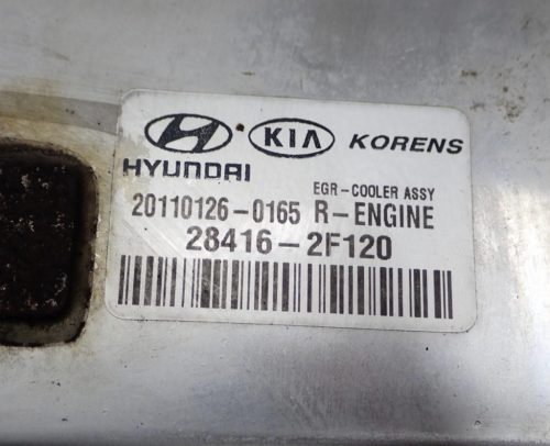 Kia Sportage III 2.0 CRDi D4HA EGR hűtő 28416-2F120
