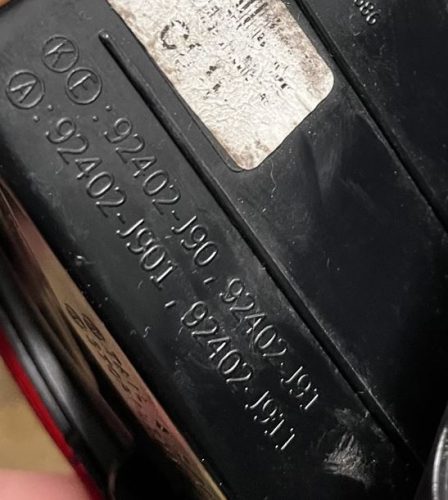 Hyundai Kona (OS) jobb hátsó lámpa 92402j90