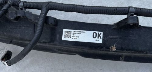 Hyundai i30 (PD) hátsó lökhárító merevítő 86630g4000