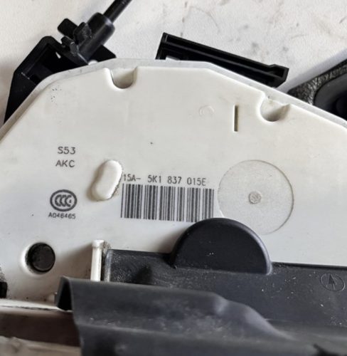 Volkswagen Polo IV, Volkswagen Golf VII Bal első ajtózár 5K1837015E