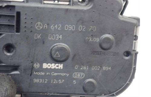 Mercedes C-osztály W204 C320 3.0 CDI fojtószelep a6420900270