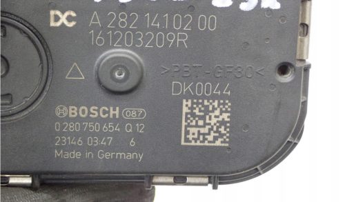 Dacia Sandero III 1.0 TCE fojtószelep A2821410200 161203209R