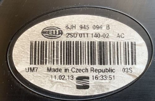 Seat Toledo IV jobb hátsó lámpa 6JH945096B