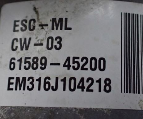 Kia Cee'd (JD) ABS kocka 58920a2330