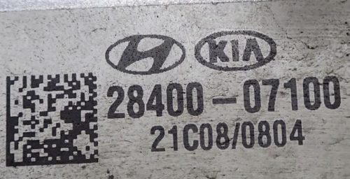 Kia Cee'd (CD), Hyundai i30 (PD) 1.0 T-GDI G3LE EGR szelep, EGR hűtő 28400-07100 28410-07600