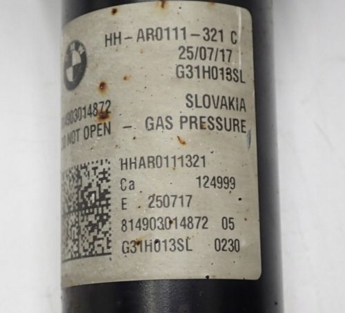 BMW 5 G30, G31 jobb hátsó légrugó 814903014872