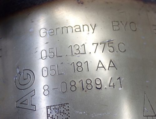 Audi A4 A5 B9 8W 2.0 TDI katalizátor 05L131775C 05L181AA