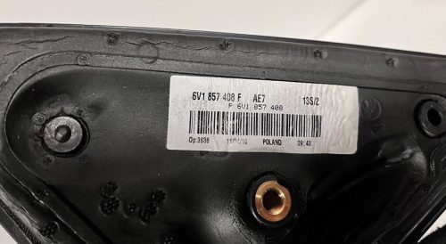 Skoda Fabia III jobb oldali visszapillantó tükör 6v1857408f