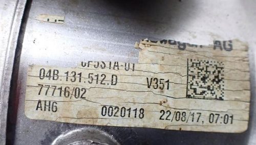 Skoda Fabia III 1.4 TDI 1.4 TDI CUS EGR hűtő EGR szelep 04b131512d