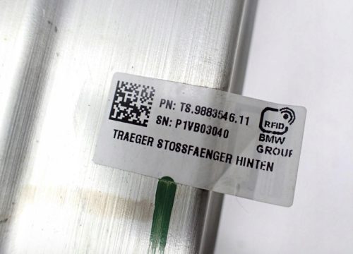 BMW iX1,  X1 U11, X2 U10 hátsó lökhárító merevítő 9883546