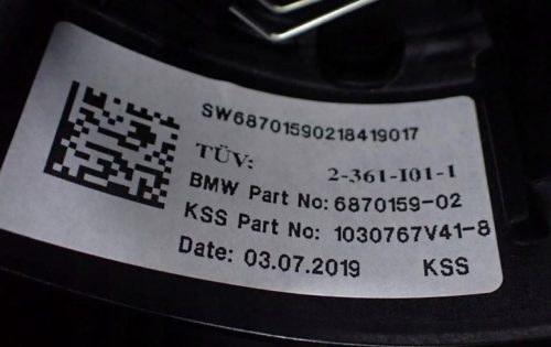 BMW i3 I01 kormány 6870159