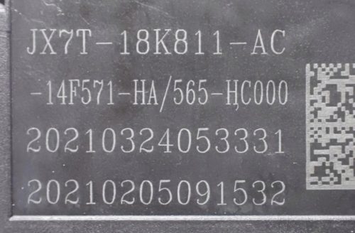 Ford Focus Mk4 rádió vezérlő panel jx7t-18k811-ac