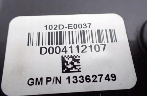 Opel Meriva B elektromos gázpedál 13362749