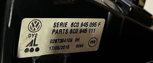 Volkswagen Polo V 6C 6R bal hátsó lámpa 6c0945095f