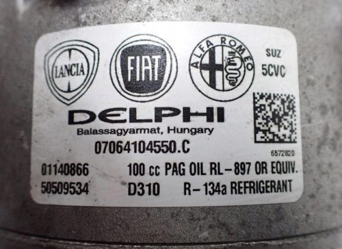 Alfa Romeo Giulietta 1.4 TB 16V 1.4 TB klímakompresszor 50509534