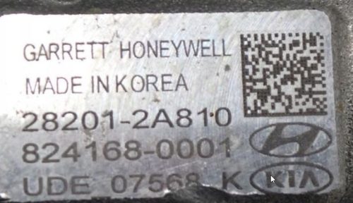 Kia Sportage IV (QL), Hyundai Tucson 1.7 CRDi D4FD turbó 28201-2a810