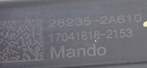 Kia Sportage IV (QL), Hyundai Tucson 1.7 CRDi D4FD turbó 28201-2a810