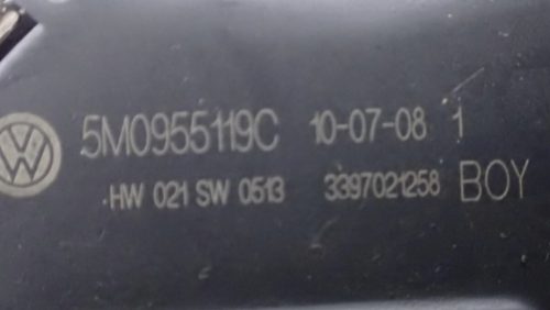 Volkswagen Golf Plus bal első ablaktörlő szerkezet bal első ablaktörlő motor 5M0955119C, 5M0955023F