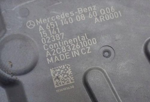 Mercedes C-osztály W205 2.2 CDI 651.921 EGR hűtő, EGR szelep a6511400675