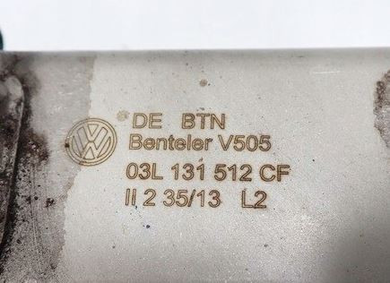 Volkswagen Passat B7 CFF EGR szelep 03l131512cf + EGR hűtő