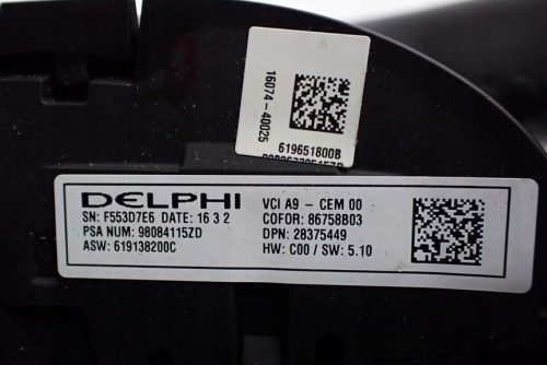 Peugeot 2008 I multikormány 98084115zd