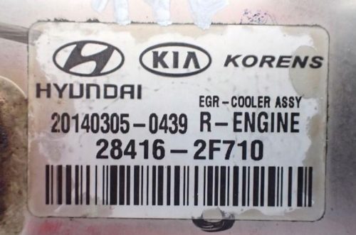 Kia Sorento (XM) 2.2 CRDi D4HB EGR hűtő 284162f710