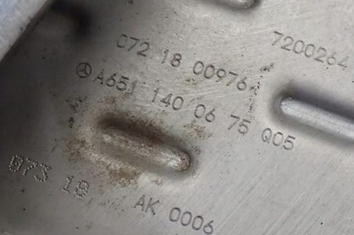 Mercedes Sprinter W906 2.2 CDI 651955 EGR hűtő, EGR szelep a6511400675 a6511400860