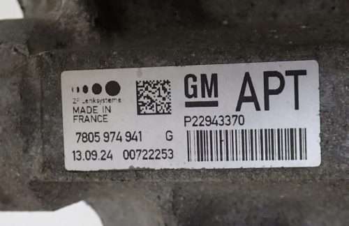 Opel Insignia A kormánymű 22943370