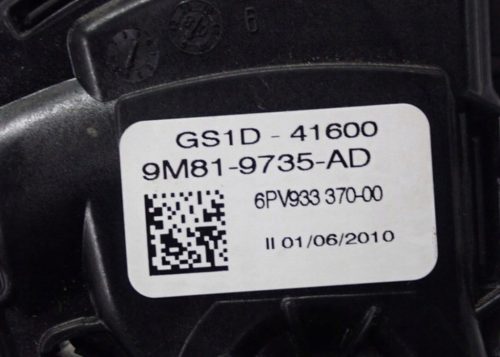 Mazda 6 GH (2nd gen) elektromos gázpedál gs1d41600 6pv93337000