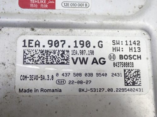 Audi Q4 E-tron, Skoda Enyaq 1EA907190G feszültségátalakító, inverter