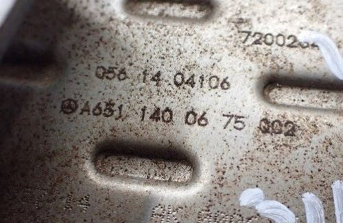 Mercedes Sprinter II W906 EGR szelep, EGR hűtő a6511400760