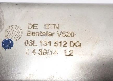 Audi, Volkswagen, Skoda, Seat 2.0 TDI EGR hűtő + EGR szelep 03l131512dq
